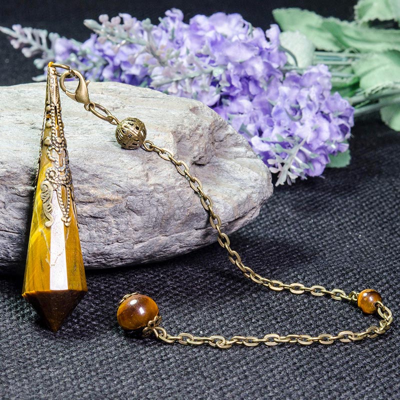 Tiger Eye Protection Pendulum - image 2