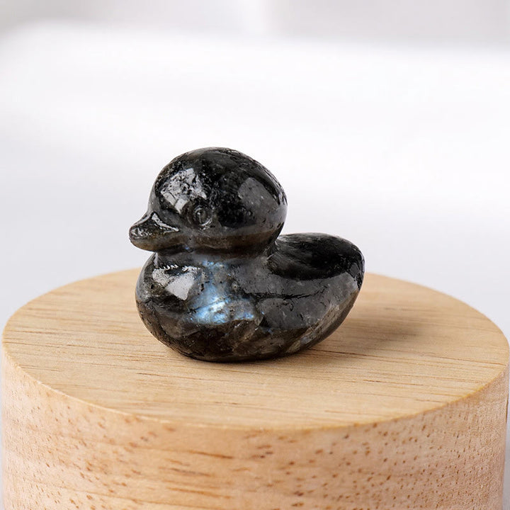 Olivenorma 1.2Inch Quartz Crystal Duck Carving Gemstone Decoration - image 46