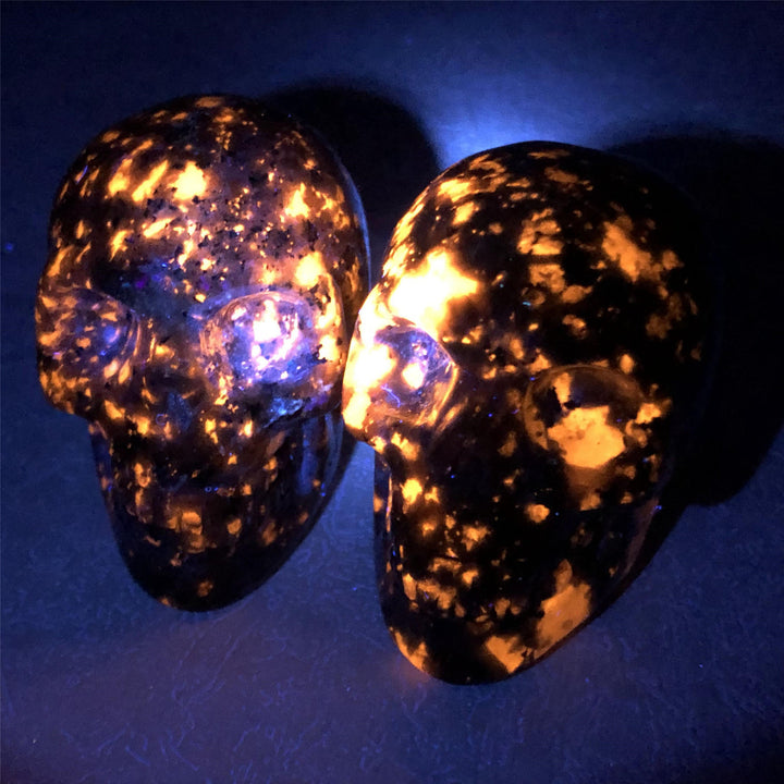 Olivenorma Yooperlite  Crystal Skull Decoration - image 6