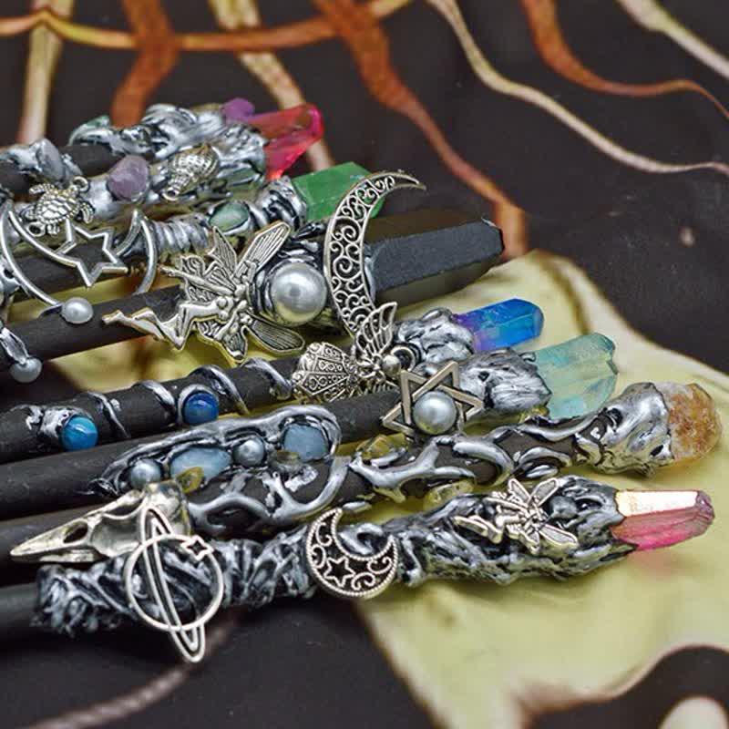 Olivenorma Moon Sun Star Fairy Crystal Wands - image 37