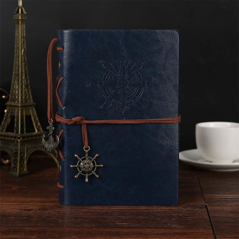 Olivenorma Vintage Leather Cover Journal - Dark Blue - image 11