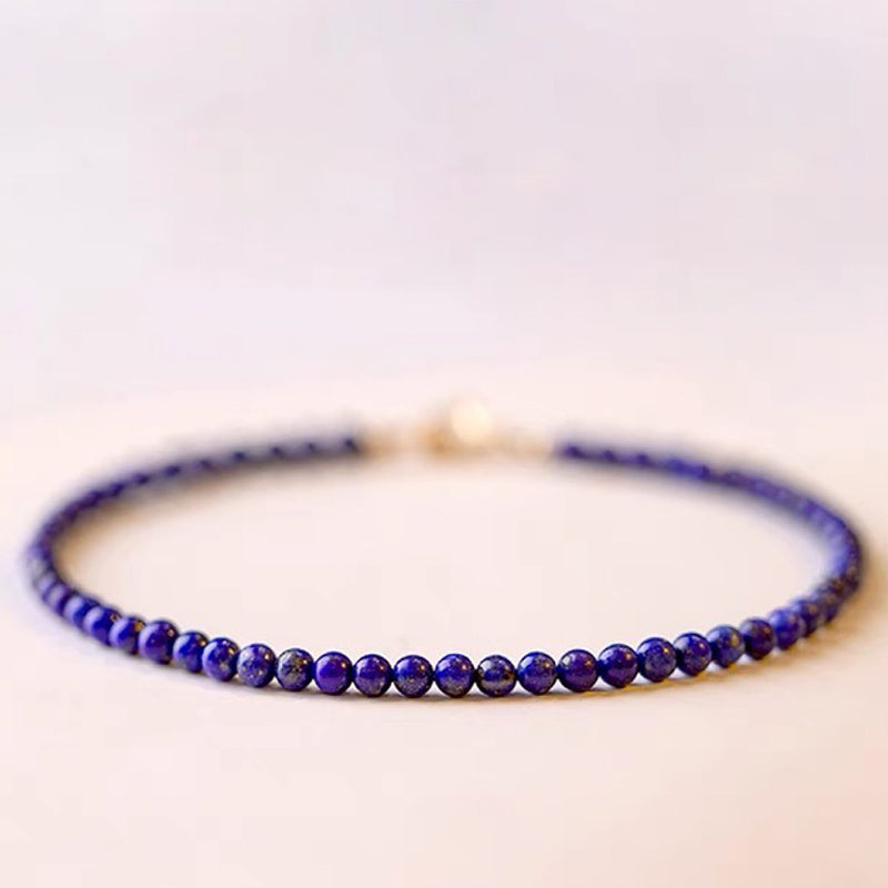 Stone of Wisdom - Lapis Lazuli Gemstone Bracelet - Lapis Lazuli - image 0