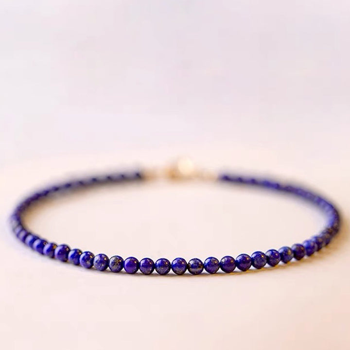 Stone of Wisdom - Lapis Lazuli Gemstone Bracelet - Lapis Lazuli - image 0