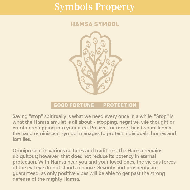 Evil Eye With Hamsa Symbol Healing Bracelet - image 3