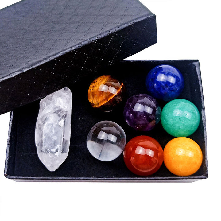 Chakra Rainbow Ball Crystal Set - #1 - image 0