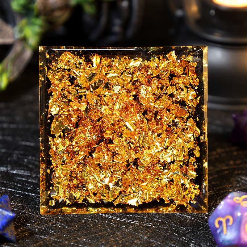 Olivenorma Amethyst Ball Obsidian Gravel Zodiac Aries Orgone Pyramid - image 4