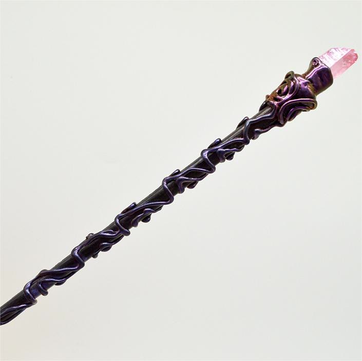 Olivenorma Evil Eye Witch Magic Stick Crystal Wands - Rose Quartz&Evil Eye - image 21
