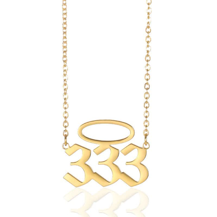 Olivenorma Lucky Angel Number With Angel Aperture Necklace - image 15