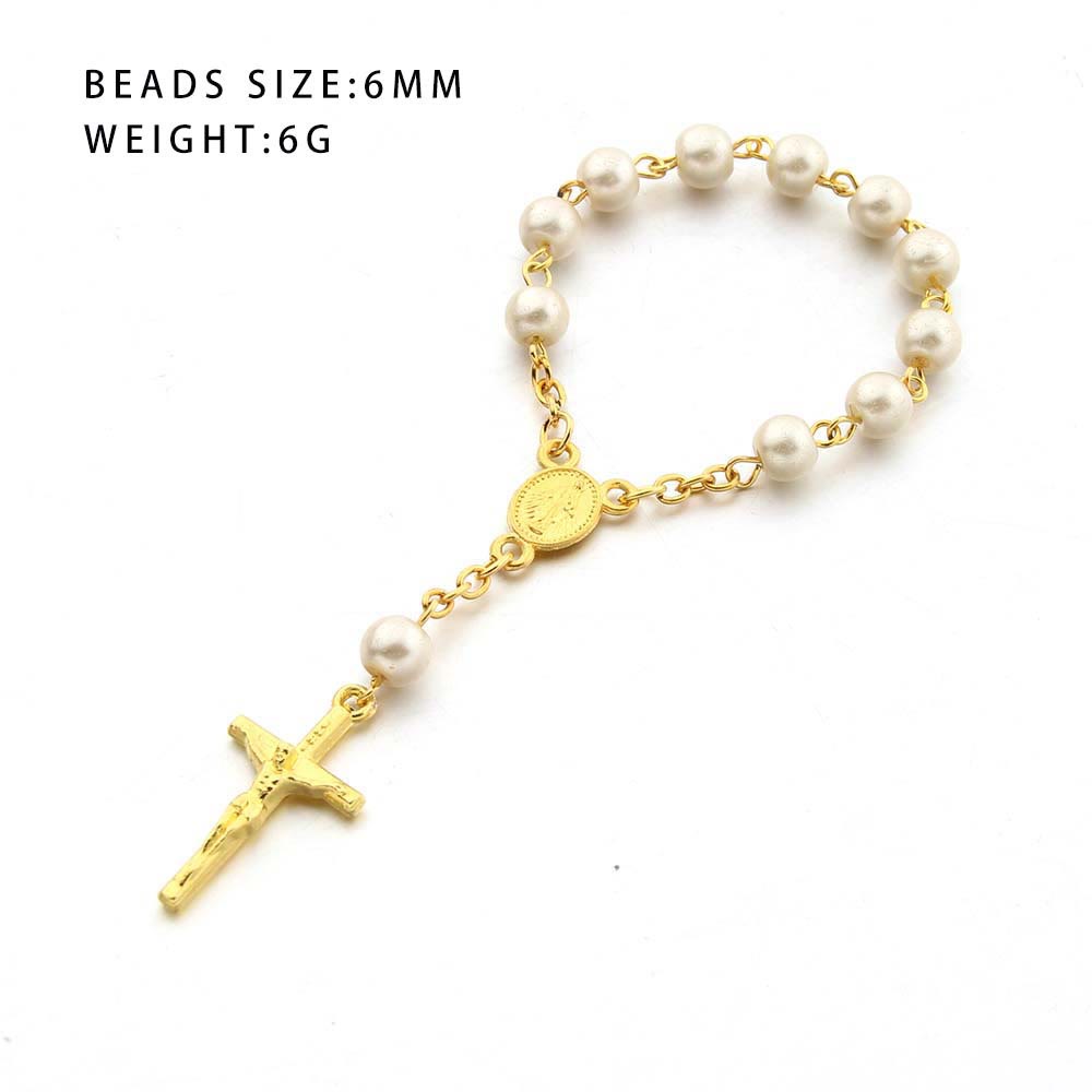 Olivenorma Pearl Heart Cross Bracelet - image 4