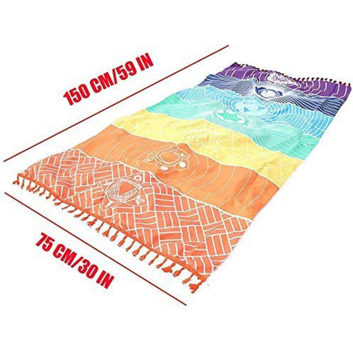 Olivenorma Chakra Rainbow Yoga Mat - image 6