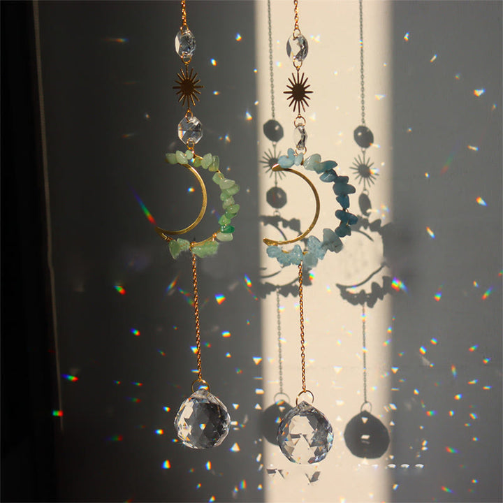 Olivenorma Moon Suncatcher Wall Hanging Wind Chime - image 22