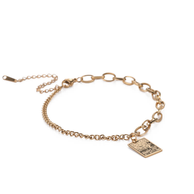 Grand Arcana Cards Tarot Bracelet - Rosegold - The Star - image 22