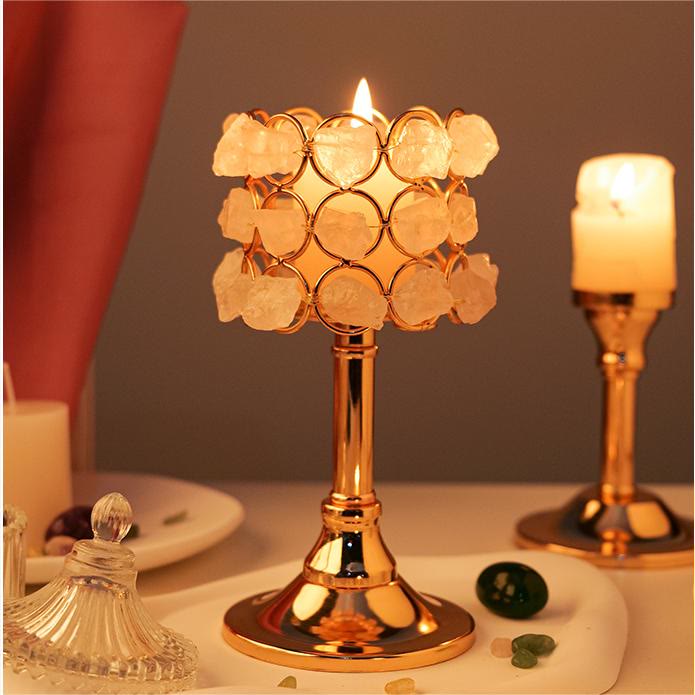 Olivenorma Natural Crystal Cup Holderraw Candle - image 7