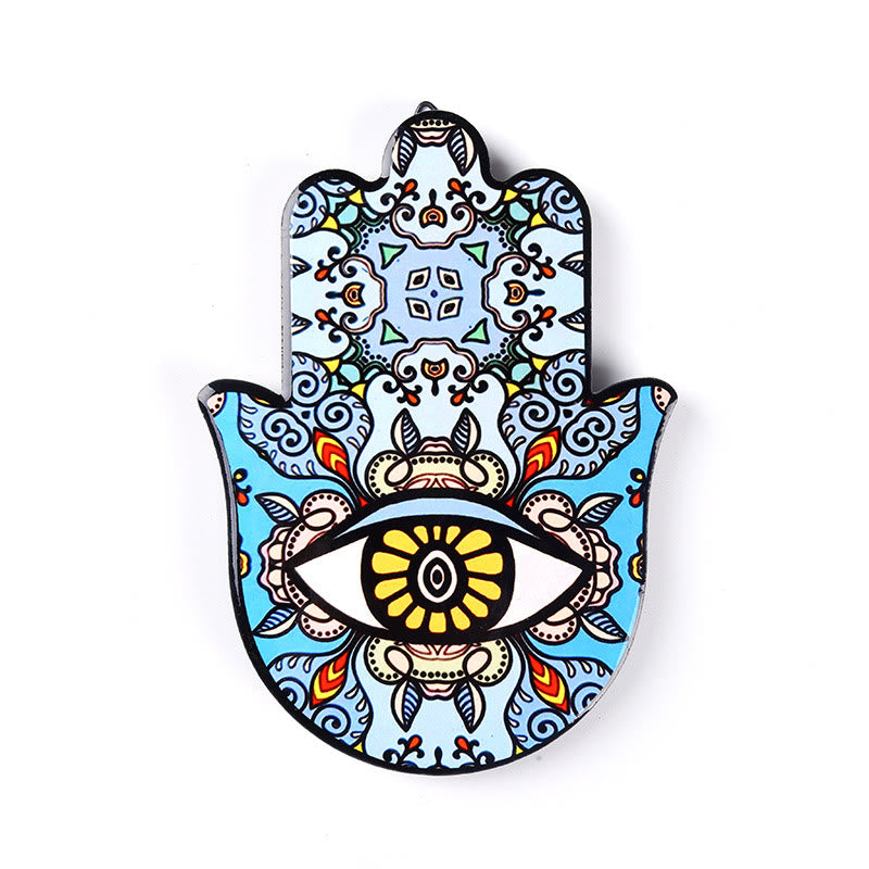 Olivenorma Hamsa Evil Eye Jewelry Tray Plate Coaster - Hamsa Evil Eye#25 - image 25