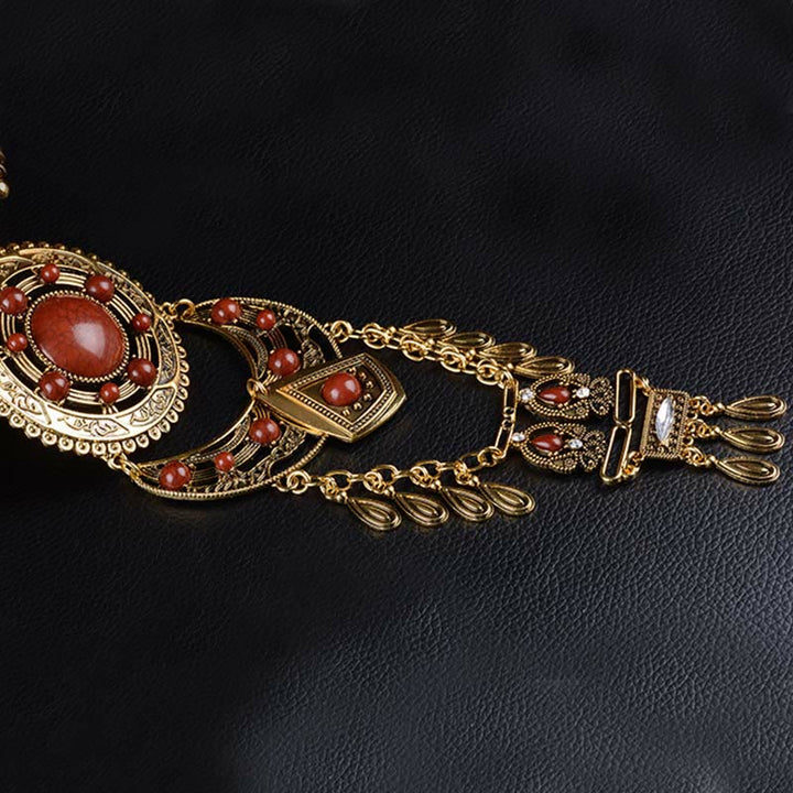 Olivenorma Bohemian Gem-Set Body Chain Necklace - image 12