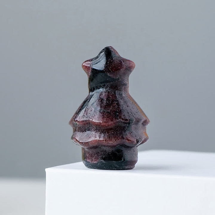 Olivenorma Natural Crystal Christmas Tree Decoration - Garnet - image 12