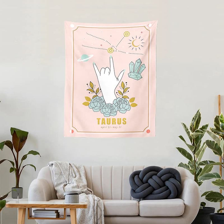 Olivenorma Magic Hand Tarot Zodiac Tapestry - image 57