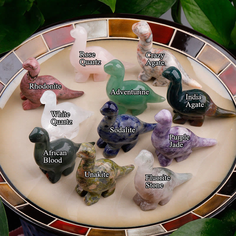 Olivenorma 2.5 Inches Crystal Dinosaur Home Docor Gemstone Decoration - image 0