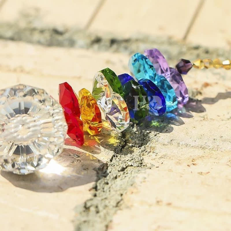 Crystal Sun Catchers Meteor Planet Gemstone Ornament - image 2
