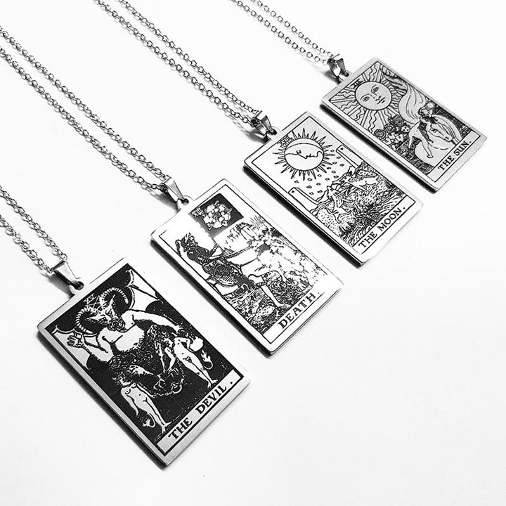 Olivenorma Stainless Steel Tarot Necklaces - image 0