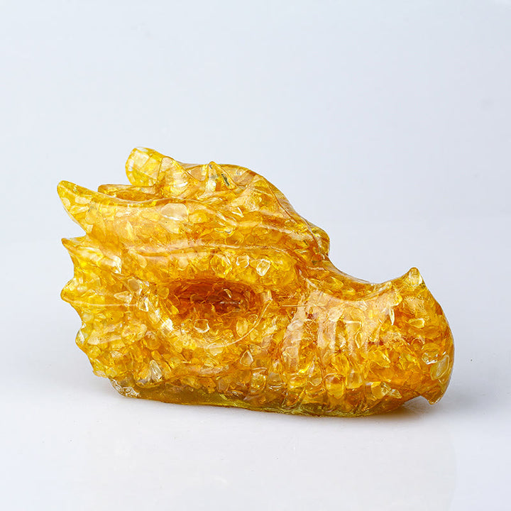 Olivenorma Crystal Epoxy Faucet 1kg Ornament Gemstone Decoration - Citrine - image 34