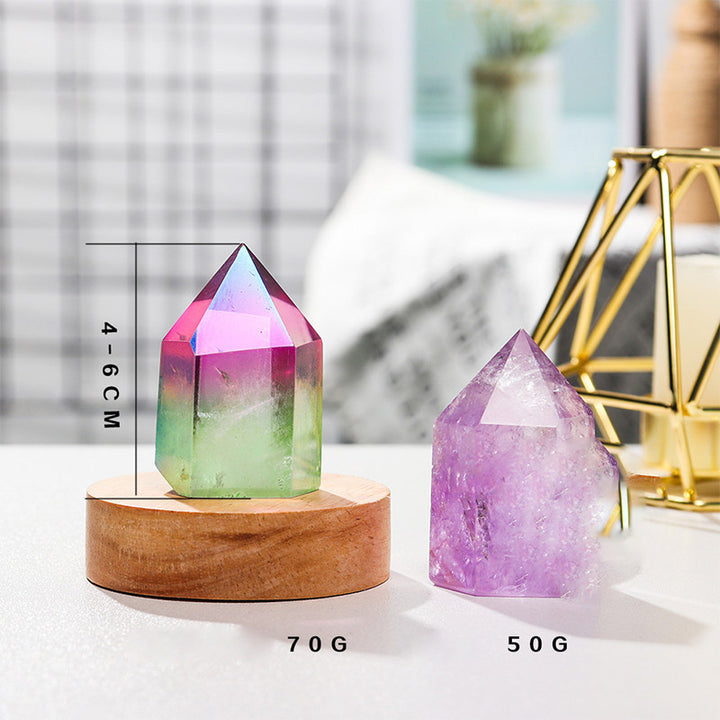 Olivenorma Natural Crystal Healing Crystal Lamp Decoration - image 5