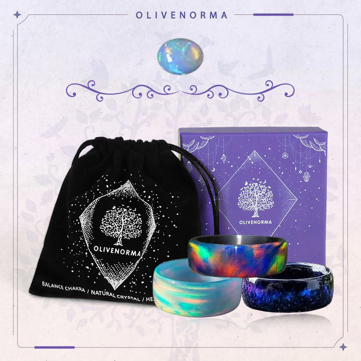 FREE Today: The Colored Galaxy Opal Ring - image 2