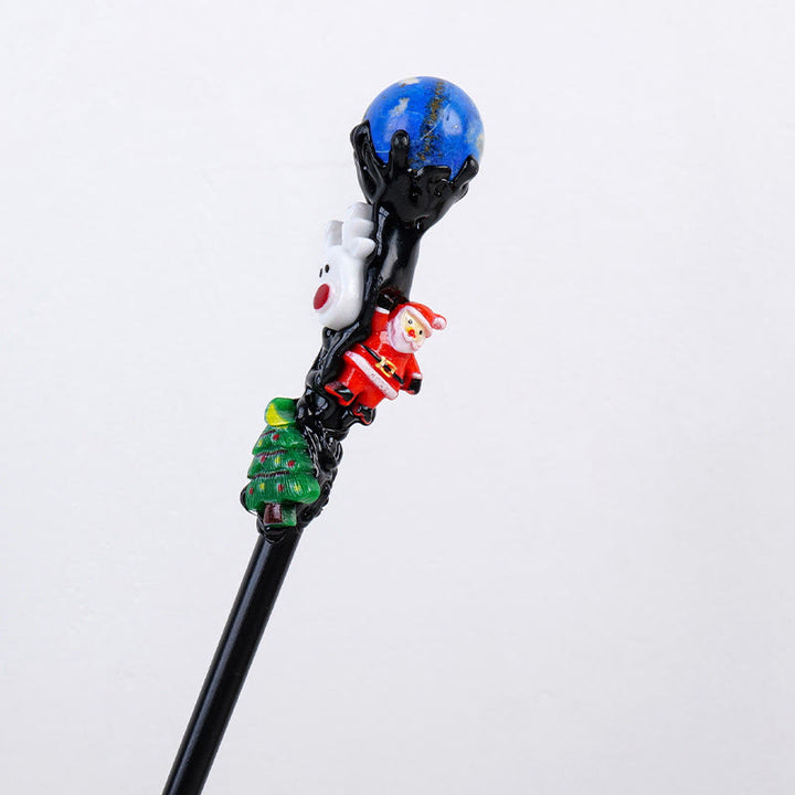 Olivenorma Christmas Children's Gifts Natural Crystal Magic Wands - Lapis Lazuli - image 5