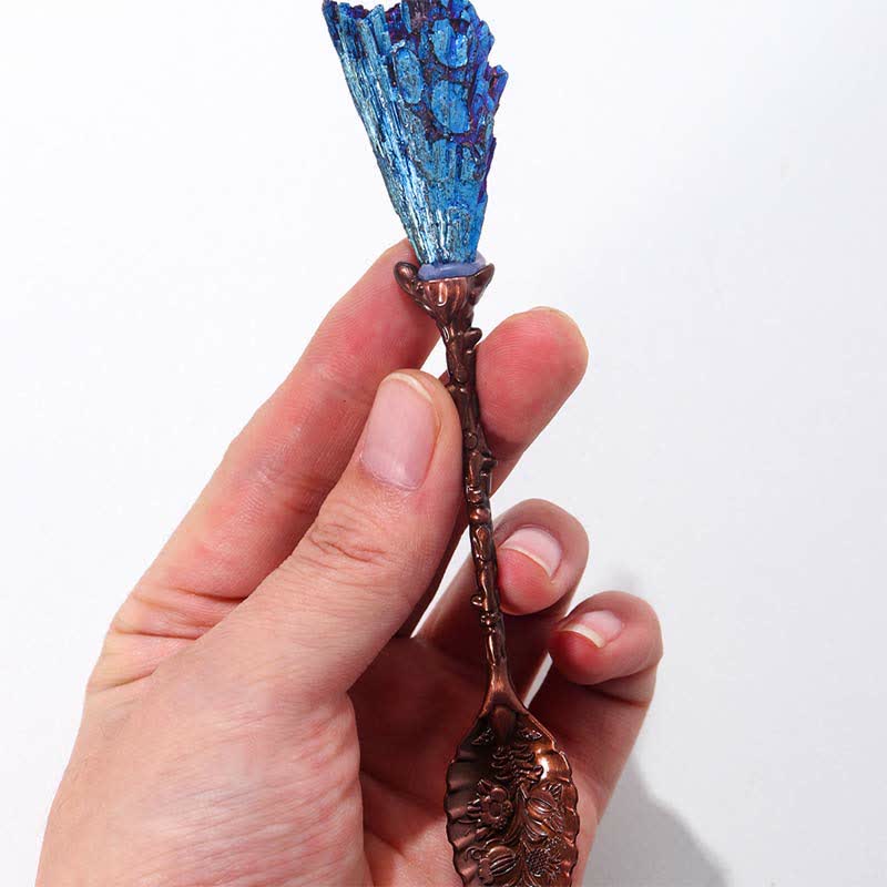 Olivenorma With Crystal Witches Herb Spoon Decoration - image 21