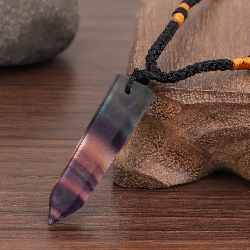 Olivenorma Fluorite Alleviate Anxiety Necklace - image 3