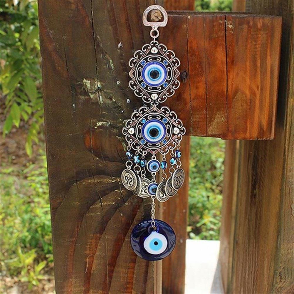 Olivenorma Blue Evil Eye Dream Net Catcher Wall Decor  - Evil Eye - image 0