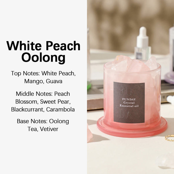 Olivenorma Aroma Diffuser Stone Household Essential Oil Crystal Aromatherapy - White Peach Oolong - image 5