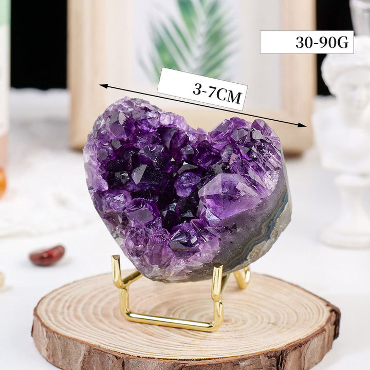 Olivenorma Amethyst Crystal Cluster Natural Stone - image 7