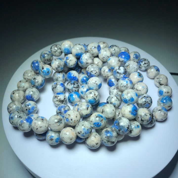 Olivenorma Natural Azurite 11mm Beads Energy Stone Bracelet - image 10