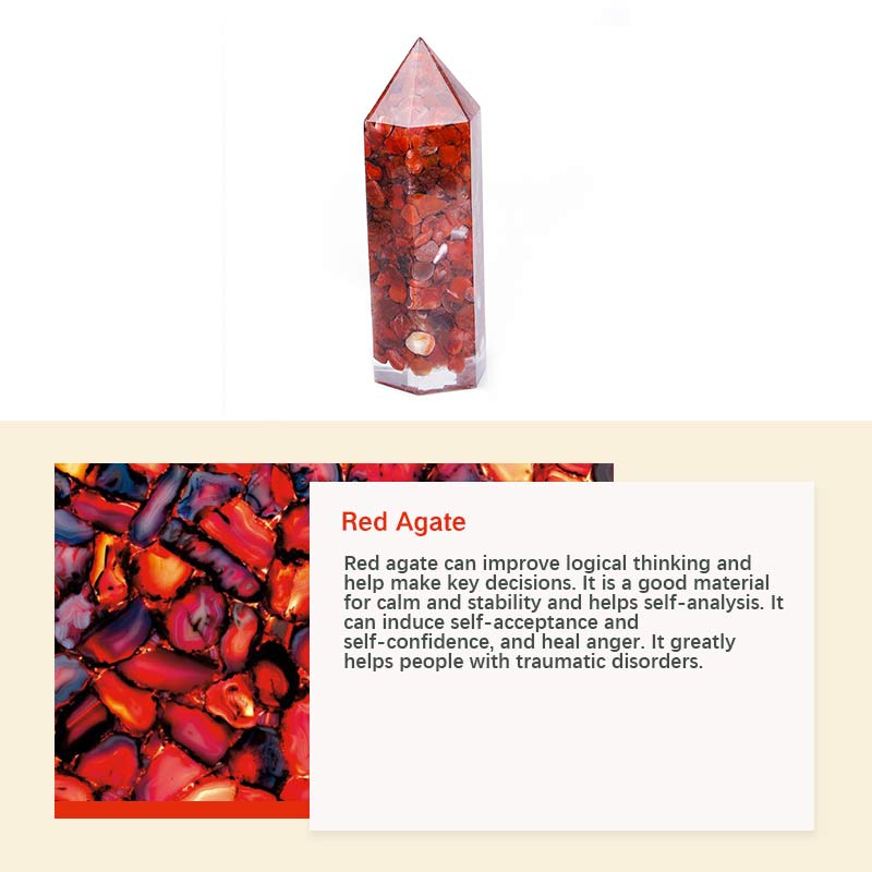 Natural Crystal Chakra Protection Decoration - image 13