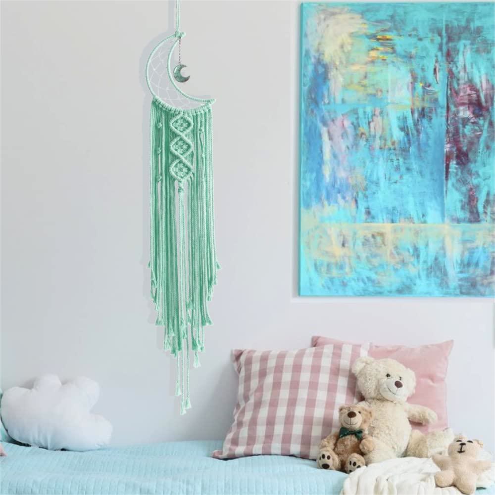 Olivenorma Star Moon Macrame Tassel Dream Catcher - image 24