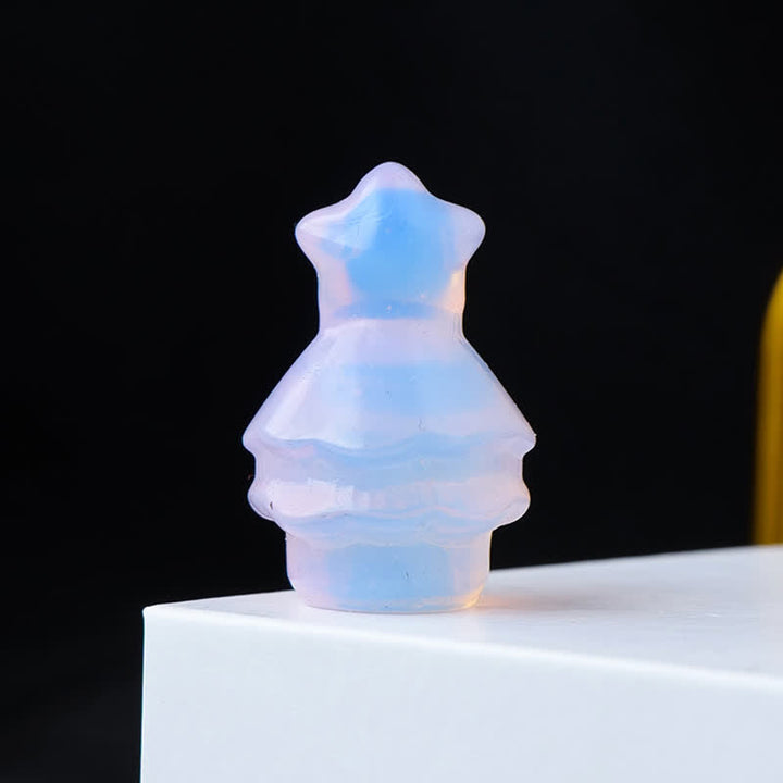 Olivenorma Natural Crystal Christmas Tree Decoration - Opal#2 - image 6