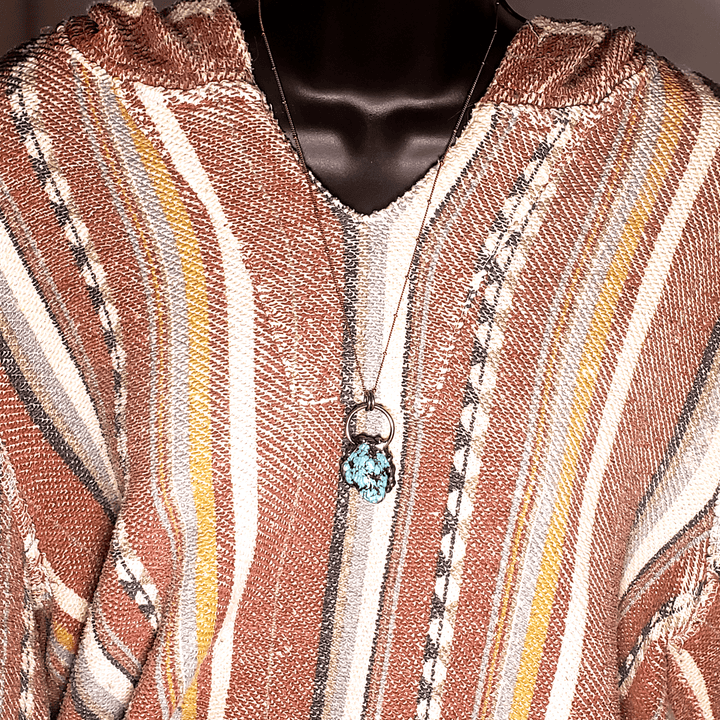 Olivenorma Natural Irregular Turquoise Necklace - image 1
