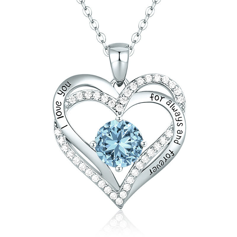 FREE Today: "I Love You Always and Forever" – Forever Love Birthstone Heart Necklace - image 10