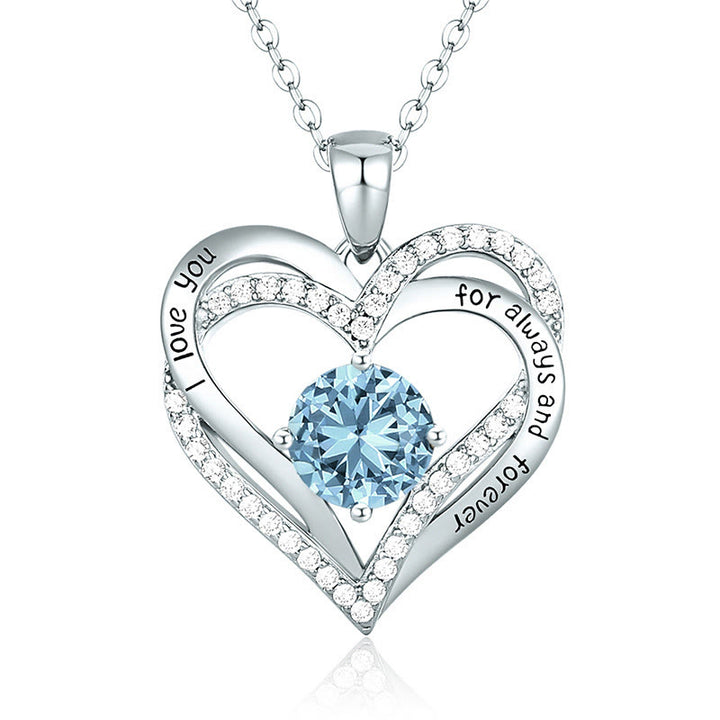 FREE Today: "I Love You Always and Forever" – Forever Love Birthstone Heart Necklace - image 10