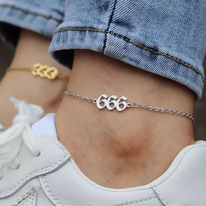 Angel Number Spiritual Anklet Bracelet  - image 0