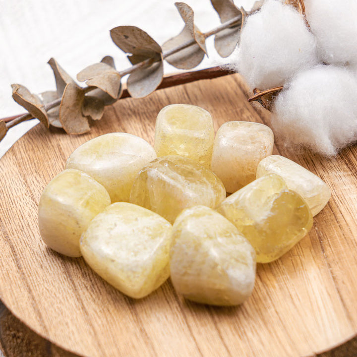 Olivenorma Citrine Natural Tumbled Stone Set - image 2