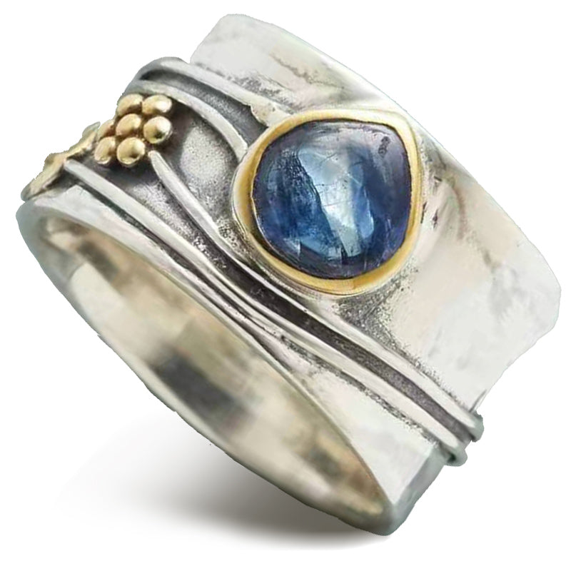 Olivenorma Moonstone Luck Ring - Kyanite - 10 - image 11