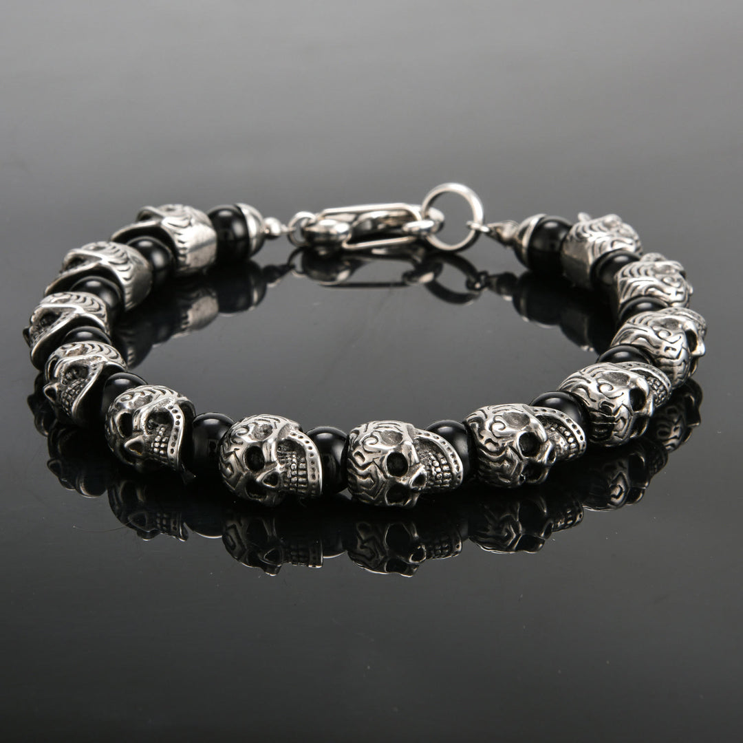 Olivenorma Natural Tiger Eye Handmade Stainless Steel Bracelet - image 25
