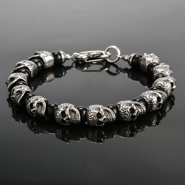 Olivenorma Natural Tiger Eye Handmade Stainless Steel Bracelet - image 25