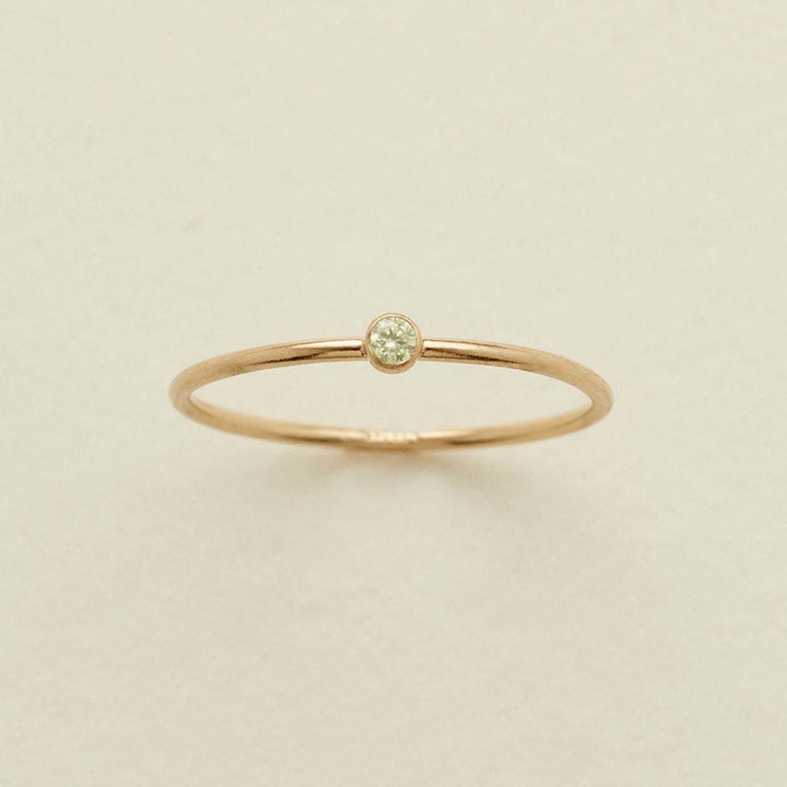 Olivenorma Birthstone 12 Month Birth Slim Ring - image 16