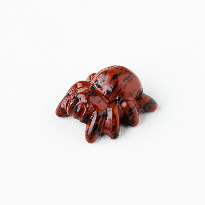 Olivenorma Natural Crystal Spider Carving Gemstone Decoration - image 25