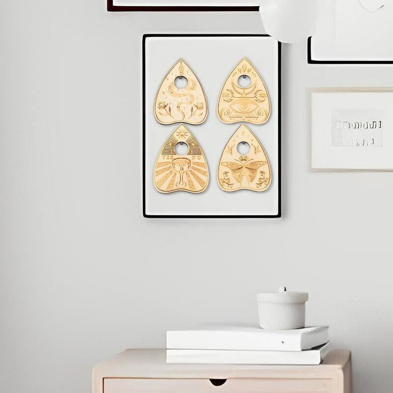 Olivenorma 4Pcs Crystal Ball Board Wooden Crystal Shelf - image 8