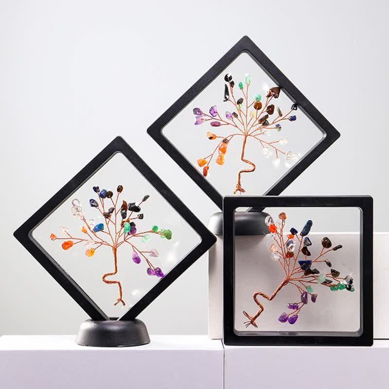 Olivenorma Chakra Crystal Lucky Tree Decoration - image 5