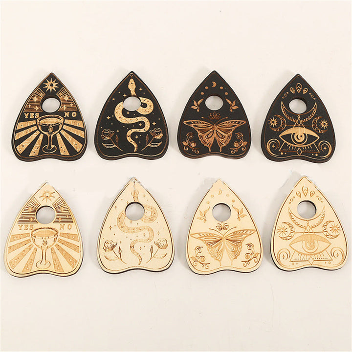 Olivenorma 4Pcs Crystal Ball Board Wooden Crystal Shelf - image 10